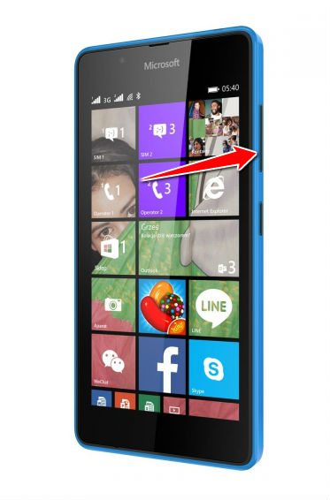 Hard Reset for Microsoft Lumia 540 Dual SIM