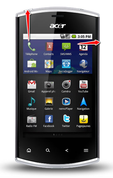 How to put Acer Liquid mini E310 in Fastboot Mode