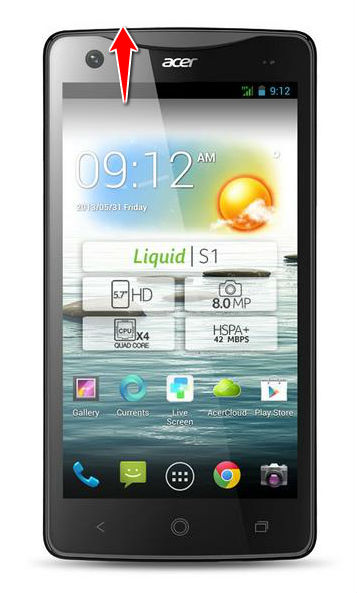 How to put Acer Liquid S1 in Fastboot Mode