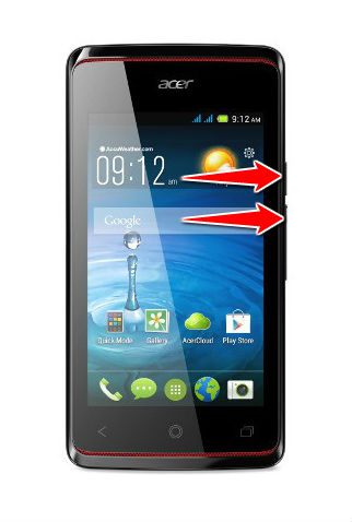 How to put Acer Liquid Z200 in Fastboot Mode