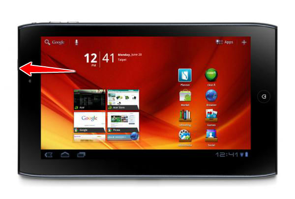 How to Soft Reset Acer Iconia Tab A101