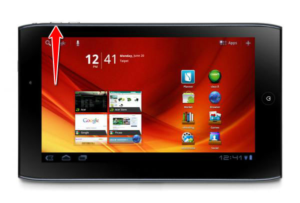 How to put your Acer Iconia Tab A101 into Recovery Mode