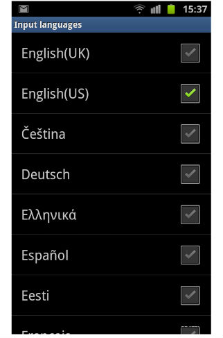 How to change the language of menu in Acer Iconia Tab A700