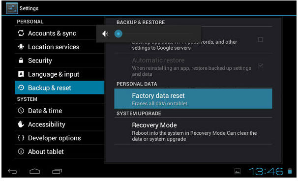 How to Hard Reset Acer Iconia One 7 B1-730