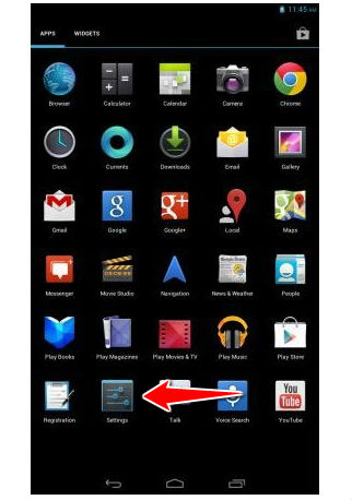 How to change the language of menu in Acer Iconia Tab A1-810