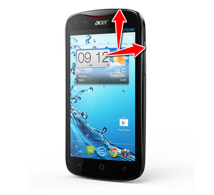 How to put Acer Liquid E2 in Fastboot Mode