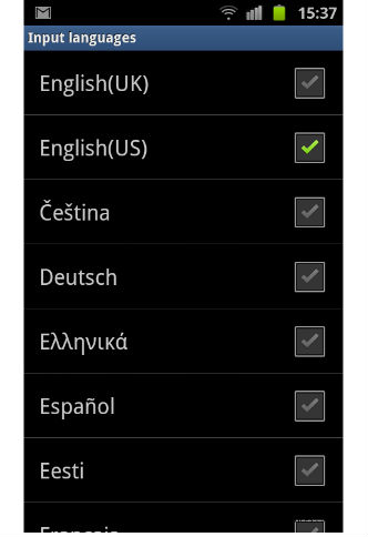 How to change the language of menu in Acer Liquid Z520