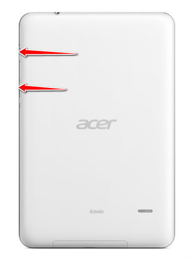 How to put your Acer Iconia Tab B1-710 into Recovery Mode