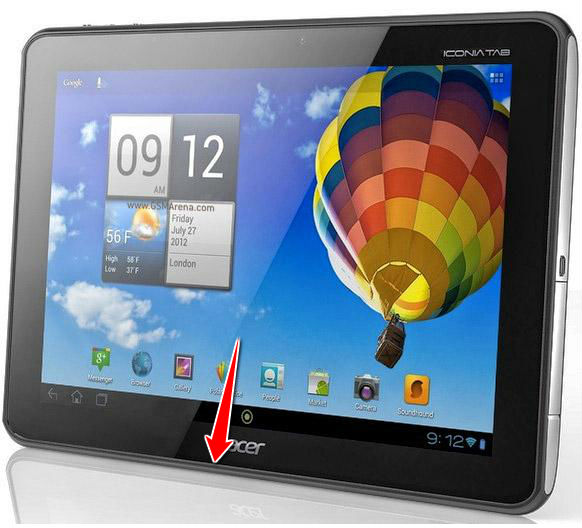 How to Soft Reset Acer Iconia Tab A511