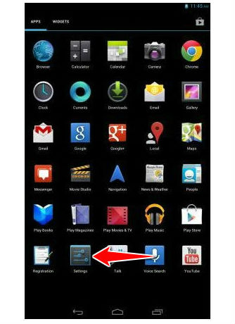 How to change the language of menu in Acer Liquid E3