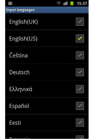 How to change the language of menu in Acer Liquid Jade Z