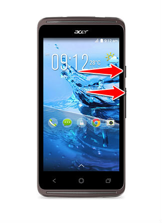 How to put Acer Liquid Z410 in Fastboot Mode