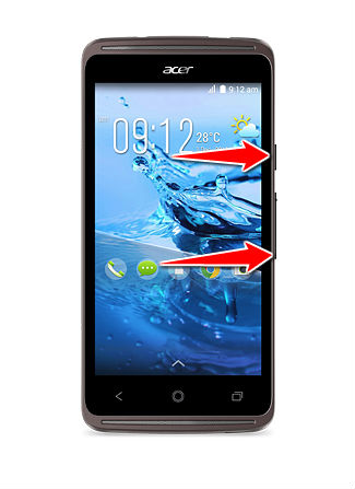 How to put Acer Liquid Z410 in Factory Mode