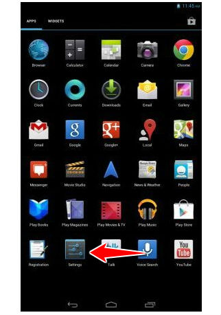 How to change the language of menu in Acer Iconia Tab A1-811