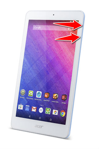 How to put your Acer Iconia One 8 B1-820 into Recovery Mode