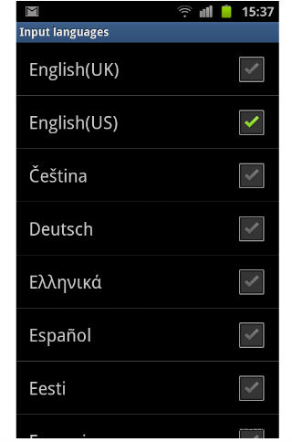 How to change the language of menu in Acer Liquid Express E320