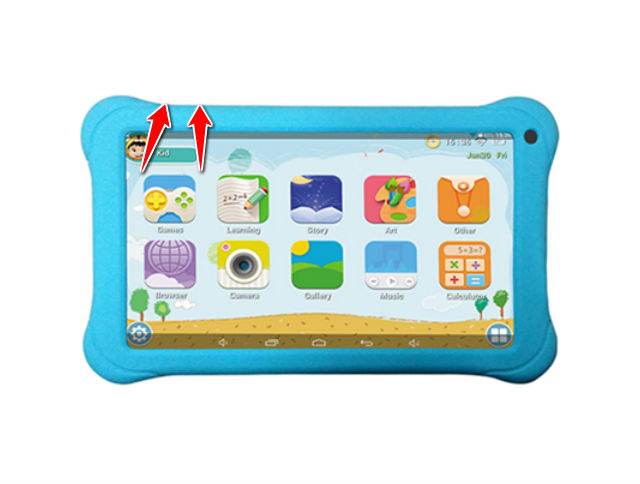 How to put your Acme TB715 Kids Tablet into Recovery Mode