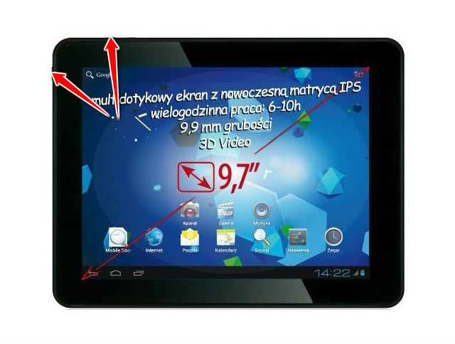How to put your Adax Tab 9DC2 into Recovery Mode