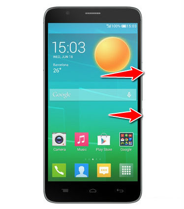 How to put your Alcatel Flash into Recovery Mode