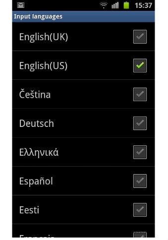 How to change the language of menu in Alcatel Idol 2 Mini S