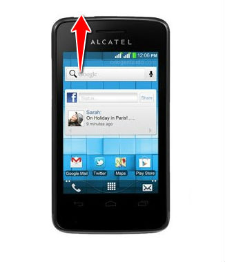 How to put Alcatel One Touch Pixi in Fastboot Mode