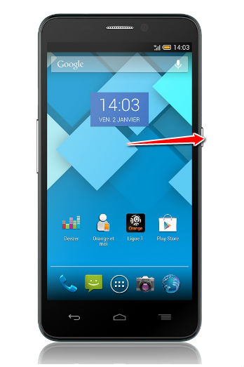 How to put your Alcatel Idol S into Recovery Mode