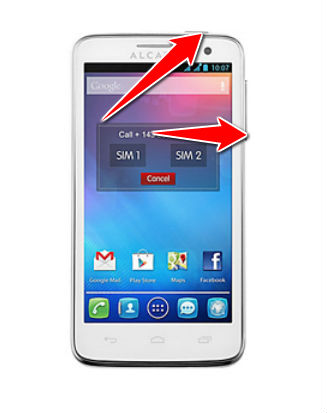 How to put Alcatel One Touch Snap in Download Mode