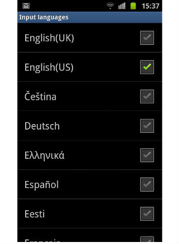 How to change the language of menu in Alcatel One Touch Star