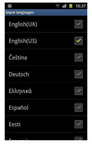 How to change the language of menu in Alcatel One Touch Tab 7 HD