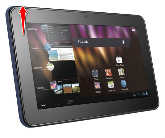 Hard Reset for Alcatel One Touch Tab 7 HD