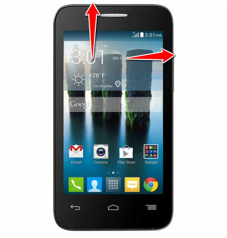 How to put your Alcatel Evolve 2 into Recovery Mode