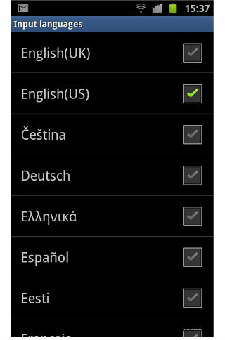 How to change the language of menu in Alcatel Pop 2 (4.5)