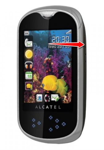 How to put Alcatel OT-708 One Touch MINI in Fastboot Mode