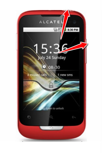 How to put your Alcatel OT-985 into Recovery Mode