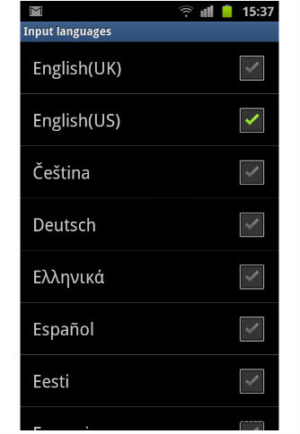 How to change the language of menu in Alcatel OT-997