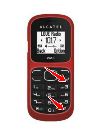 Hard Reset for Alcatel OT-117