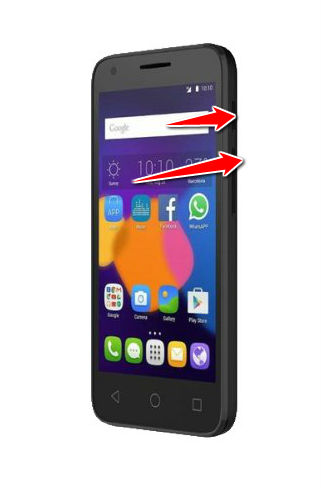 How to put your Alcatel Pixi 3 (4.5) into Recovery Mode