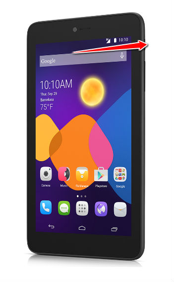 How to put Alcatel Pixi 3 (7) 3G in Clean Boot mode