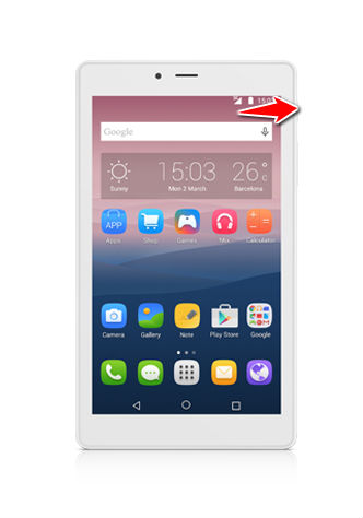 How to put Alcatel Pixi 4 (7) in Download Mode