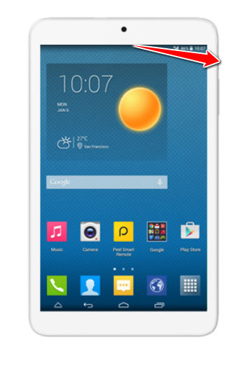 How to put Alcatel Pixi 8 in Factory Mode