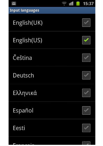 How to change the language of menu in Alcatel POP 7 LTE