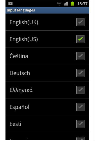 How to change the language of menu in Allview P5 Energy