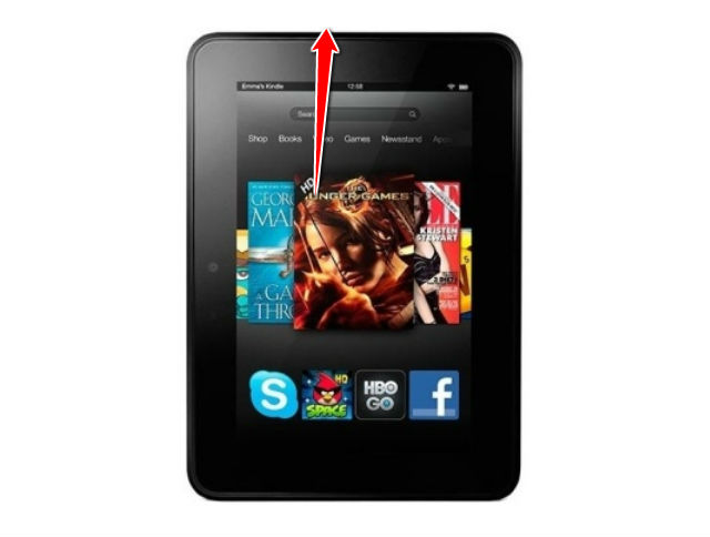 How to remove password at Amazon Kindle Fire HD