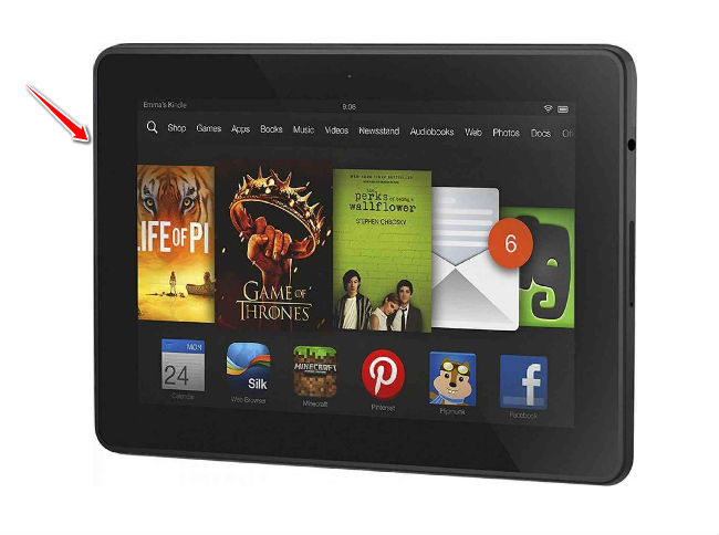 Hard Reset for Amazon Kindle Fire HDX 7 LTE