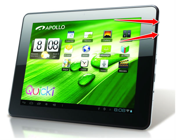 How to put your Apollo Quicki 801 into Recovery Mode