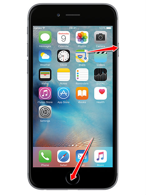 How to Soft Reset Apple iPhone 6