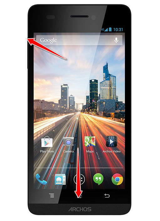 How to put your Archos 45 Helium 4G into Recovery Mode