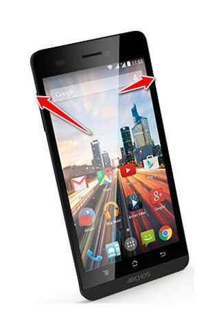 How to put your Archos 50b Helium 4G into Recovery Mode
