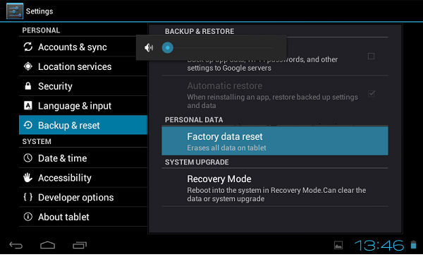 Hard Reset for Archos 80 Helium 4G