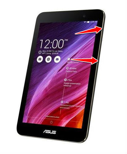 How to put your Asus Memo Pad 7 ME176C into Recovery Mode
